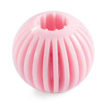 Игрушка PUPPY для щенков из термопласт. резины  Мяч ,   d55мм Голубой, Розовый