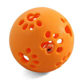 Игрушка для собак из термопласт. резины  Мяч-лапки , d80мм