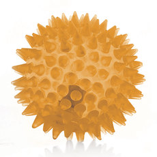 Игрушка для собак из термопласт. резины  Мяч-попрыгун , светящийся, d70мм