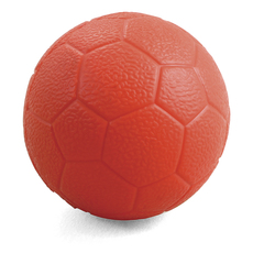 Игрушка для собак из резины  Мяч футбольный , d75мм