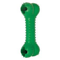 Игрушка для собак из ц/литой резины   Кость с отверстиями , 175мм
