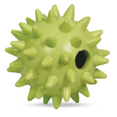 Игрушка для собак из ц/литой резины  Мяч игольчатый , d85мм