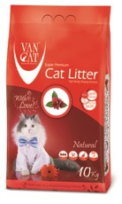 Наполнитель для кошек Van Cat , комкующийся, без пыли, пакет, Natural
