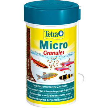 Корм для мелких видов рыб TetraMicro Granules, 100мл
