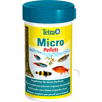 Корм для мелких видов рыб TetraMicro Pellets, 100мл