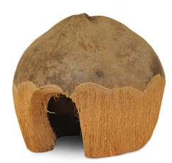 Домик NATURAL для мелких животных из кокоса  Норка , 100-130мм