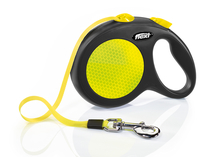 Рулетка Flexi Neon New Classic L (до 50 кг) лента 5 м Неон