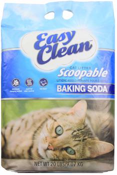 Наполнитель для кошачьего туалета Easy Clean Baking Soda с активной содой 4 кг, 9,07 кг, 18,14 кг