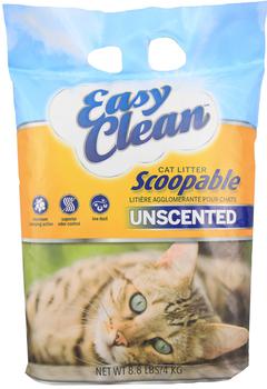 Наполнитель для кошачьего туалета Easy Clean Unscented Изи Клин естественный, без добавок 4 кг, 9,07 кг, 18,14 кг