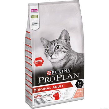 Сухой корм для взрослых кошек Pro Plan  Adult Salmon and Rice Pro Plan с лососем и рисом 400 гр, 1,5 кг, 3 кг, 10 кг