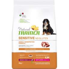 Сухой корм для щенков средних и крупных пород Natural Trainer Sensitive No Gluten Puppy&Junior Medium&Maxi - Duck с уткой