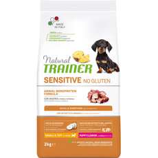 Сухой корм для щенков мелких пород Natural Trainer Sensitive No Gluten Puppy&Junior Mini Duck с уткой