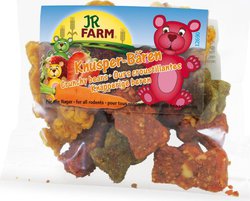 Лакомство для грызунов JR Farm "Медвежата хрустящие" с морковью, клубникой, свеклой и шпинатом 30гр.