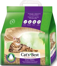 Наполнитель для кошачьего туалета Cat's Best Smart Pellets древесный комкующийся