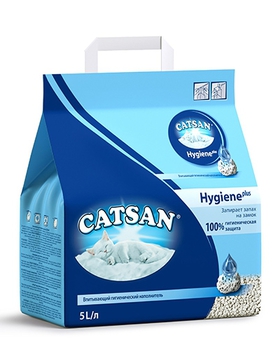 Наполнитель для кошачьего туалета Catsan впитывающий 2,5 л