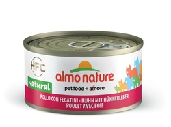 Консервы для кошек Almo Nature с курицей c печенью70 г