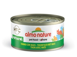 Консервы для кошек Almo Nature Legend HFC Adult Cat Tuna&Sweet Corn,  с тунцом и кукурузой 70гр