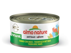 Консервы для кошек Almo Nature Legend HFC Adult Cat Tuna&Sweet Corn, с тунцом и кукурузой 70гр