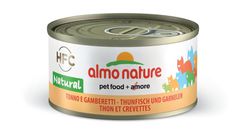 Консервы для кошек Almo Nature Legend Adult Cat Tuna and Shrimps с тунцом и креветками 70 г