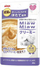 Корм-мусс для кошек  Aixia MiawMiaw Creamy, гребешок 40гр