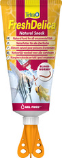 Натуральный корм в виде питательного желе Tetra FreshDelica Bloodworms (желе мотыль) 80г