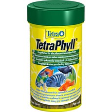 Основной корм для травоядный рыб TetraPhyll (хлопья) 100мл