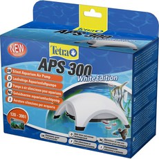 Белый Компрессор Tetratec APS 300, 300л/ч для акв. 120-300л