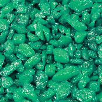 Грунт "Кварц зелёный эмаль 5-10мм, вес-3,5кг 