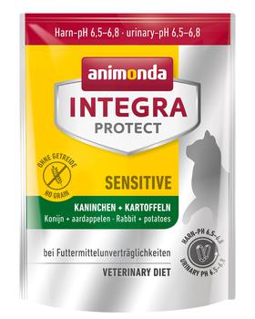 Ветеринарная диета сухой корм Анимонда Интегра Протект с кроликом и картошкой для взрослых кошек при пищевой аллергии Animonda Integra Protect Cat Sensitive Rabbit & Potatoes 300 гр, 1,2 кг