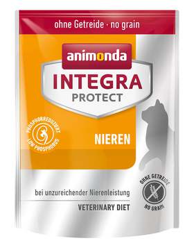 Ветеринарная диета сухой корм Анимонда Интегра Протект для взрослых кошек Ренал Animonda Integra Protect Cat Nieren RENAL 300 гр, 1,2 кг