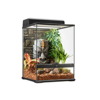 Террариум для рептилий Exo Terra из силикатного стекла Tiki Mini-Tall, 30х30х45 см. PT2596