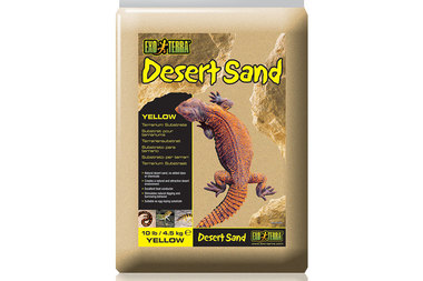 Песок для террариумов Desert Sand желтый 2,5 кг. PT3103