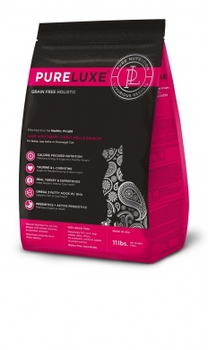 Сухой корм для нормализации веса кошек Pureluxe Healthy Weight с индейкой и лососем 400 гр, 1,5 кг, 5 кг