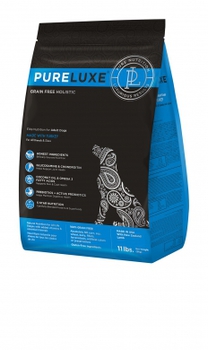 Сухой корм для взрослых собак Pureluxe Adult с индейкой 400 гр, 1,81 кг, 10,89 кг