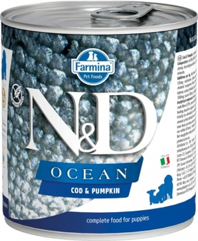 Влажный корм для щенков N&D Dog Ocean с треской и тыквой 285 гр