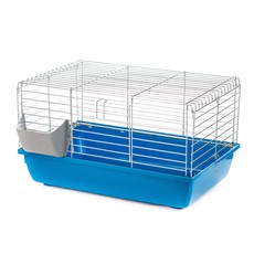 Клетка для кролика Inter Zoo KROLIK (Rabbit 60 OC FOLDING) 580х380х340 (оцинкованный прут, складная)