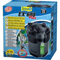 Фильтр внешний Tetratec EX 600 Plus (600л/ч) 60-120л (4кас. с наполнителем)