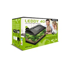  Аквариум Aquael LEDDY SET LT 40 белый /25л прямой, 40х25х25см. 