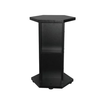 Подставка под HEXA SET-II 60л черная, 45х40х70см. Изготовлено из ДСП, 1 полка. (Польша) 