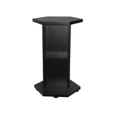 Подставка под HEXA SET-II 60л черная, 45х40х70см. Изготовлено из ДСП, 1 полка. (Польша)