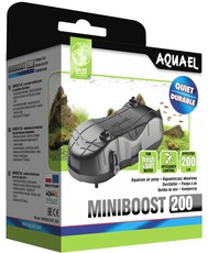 Компрессор MINIBOOST 200 plus (до 200л) 200л/ч, мощность-2.4Вт, 18шт/уп. Акваэль