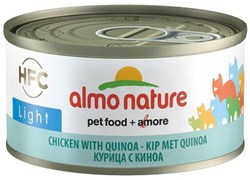 Консервы для кошек низкокалорийные Almo Narure с курицей и киноа HFC Adult Cat Light Chicken with Qinoa 