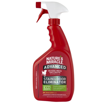 Уничтожитель запахов и пятен Nature's Miracle Advanced Formula Stain and Odor Removers с усиленной формулой, 946 мл