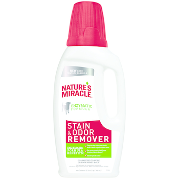 Универсальный уничтожитель пятен и запахов для собак Dog Stain&Odor Remover Nature’s Miracle 946мл