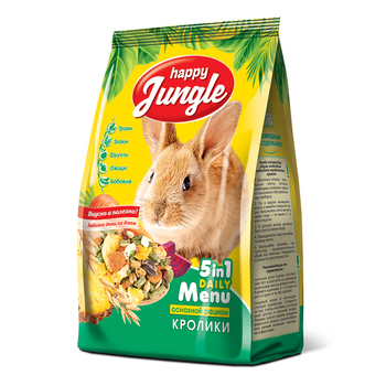 Корм для кроликов Хэппи Джангл, Happy Jungle 400 гр, 900 гр