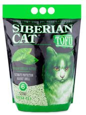 Наполнитель для кошек Сибирская Кошка Тофу, c ароматом Зеленый чай