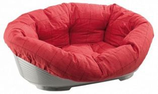 Пластиковый лежак для собак и кошек в комплекте с подушкой Sofa 2, Sofa 8, Sofa 4, Sofa 6