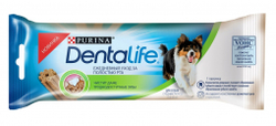 Лакомства для собак средних пород Purina DentaLife уход за полостью рта, 24гр