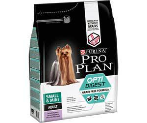 Сухой Корм для собак мелких и карликовых пород Pro Plan Small&Mini Sensitive Grain Free с чувствительным пищеварением с высоким содержанием Индейки,  ПроПлан Беззерновой 700 гр, 7 кг