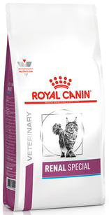 Сухой корм диетический для взрослых кошек Royal Canin Renal Special с пониженным аппетитом для поддержания функции почек при острой или хронической почечной недостаточности 500 гр, 2 кг